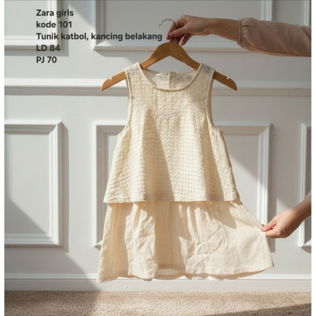 tunik katbol zara kode 101