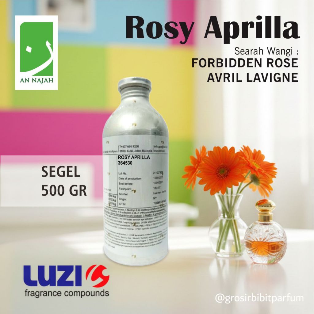 ROSY APRILLA | Searah Wangi Avril Lavigne Forbidden Rose | Luzi | 500gr Segel