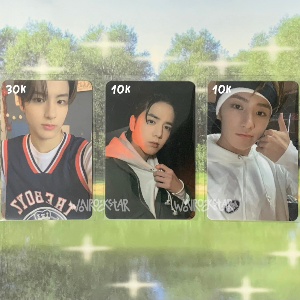 (BACA DESC) pc photocard the boyz tbz maverick hyunjae younghoon eric abas christmassy
