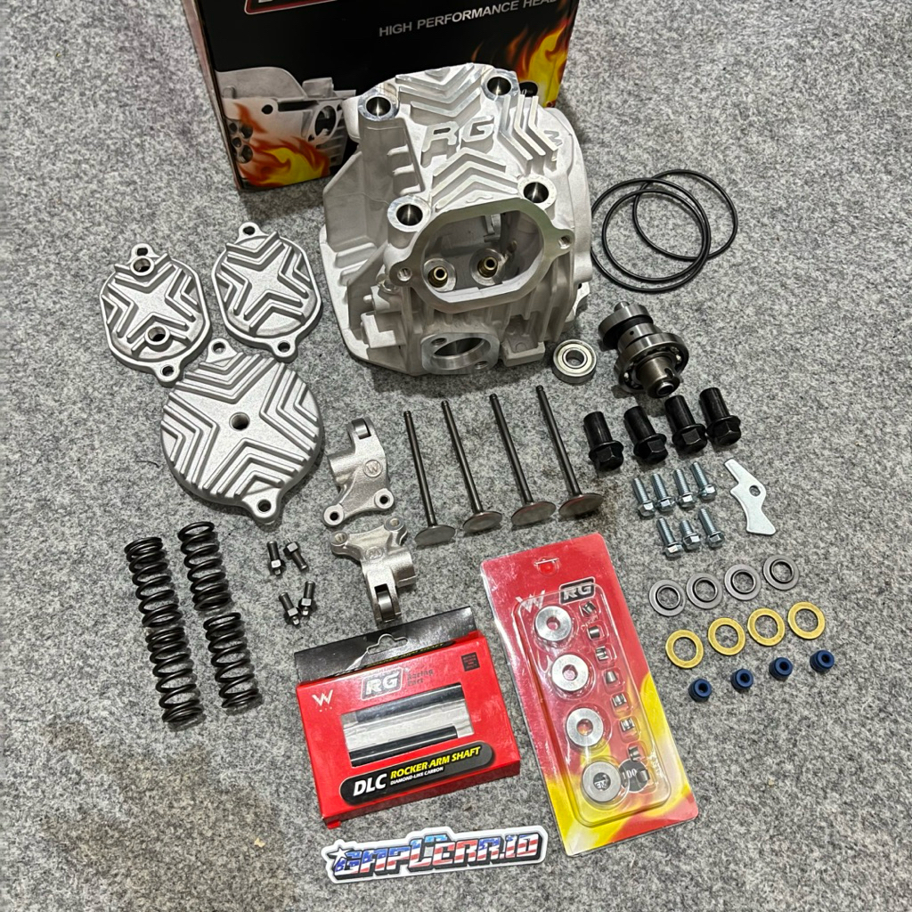 Head 4 Klep RG Racing New Model PNP KPH/KYZ Klep 22/25 Original RG Racing Thailand