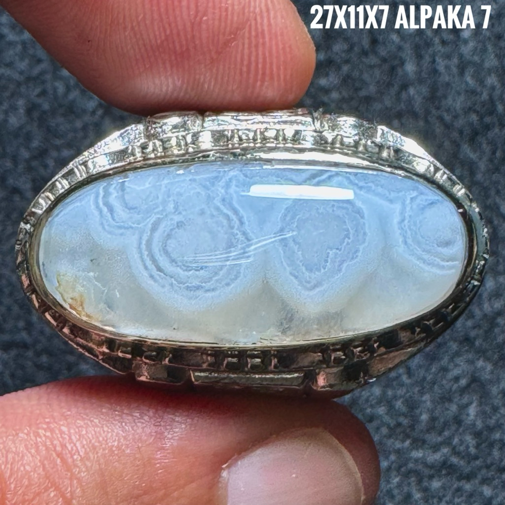 Cincin Batu Akik Natural Lafadz Allah