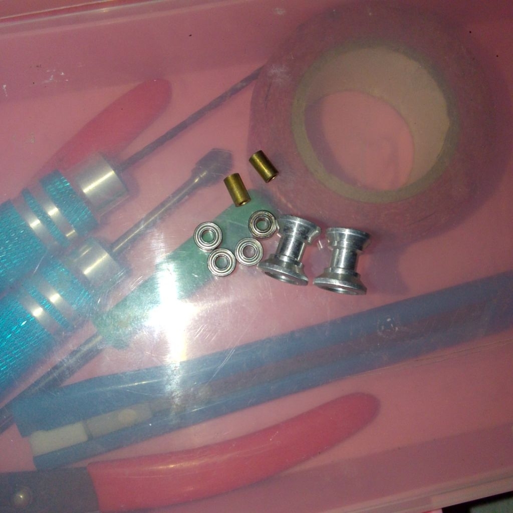 DOUBLE ROLLER 8-9MM ORIGINAL TAMIYA / ROLLER NAGA