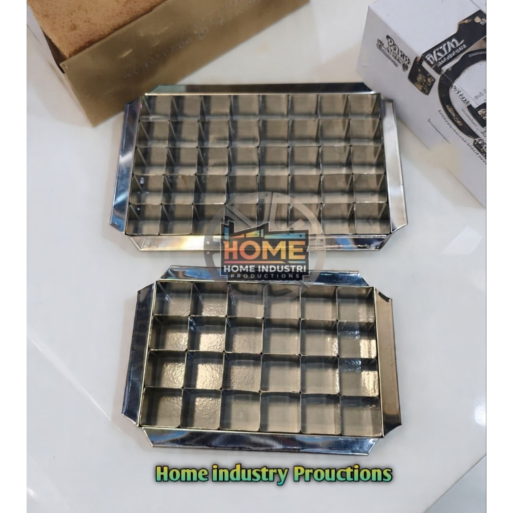 Cetakan Kastangel Terbaru Mode Kotak / Cetakan Nastar / Cetakan Kue Kering Model Kotak