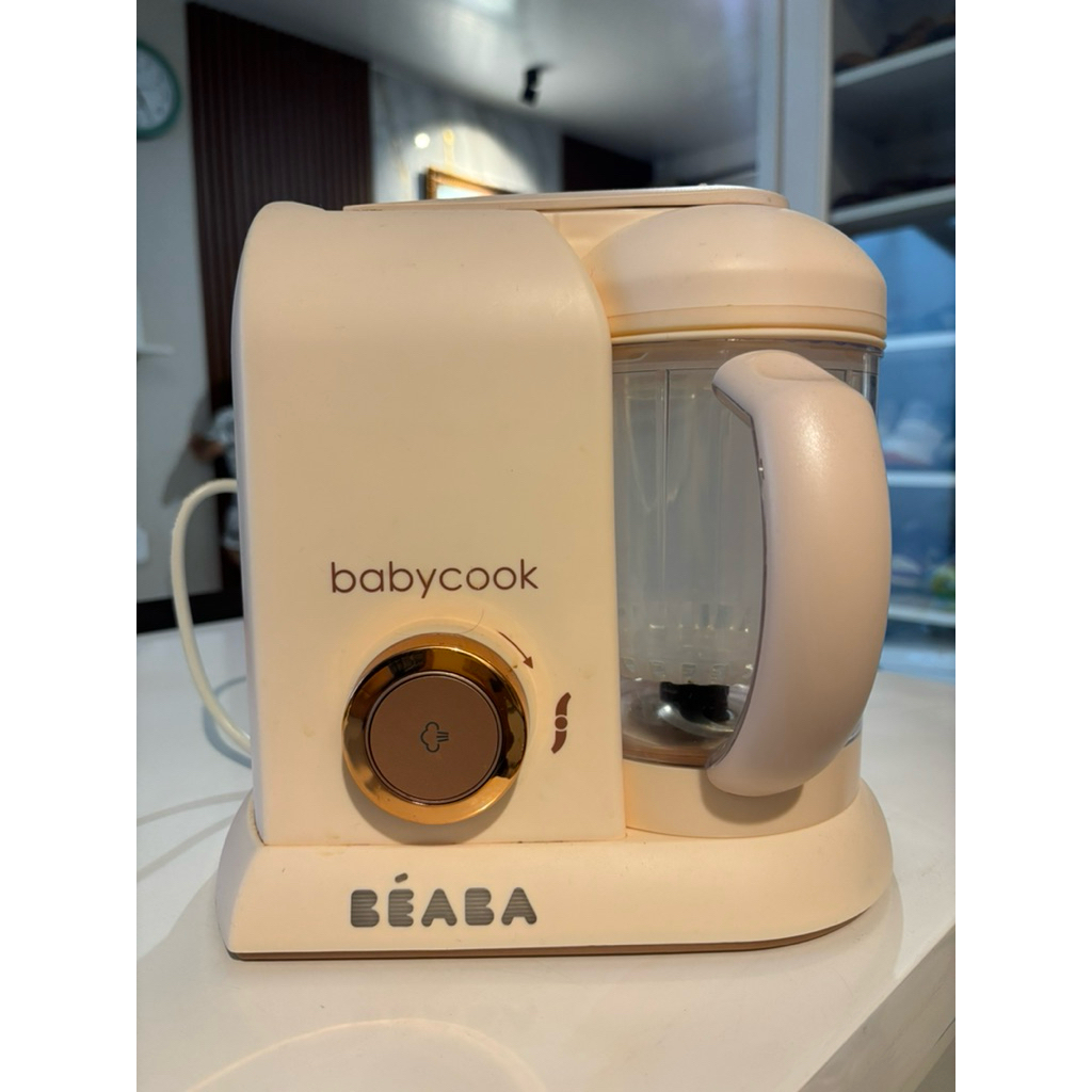 Preloved Beaba BabyCook Solo Pink Limited Edition Kondisi Mulus