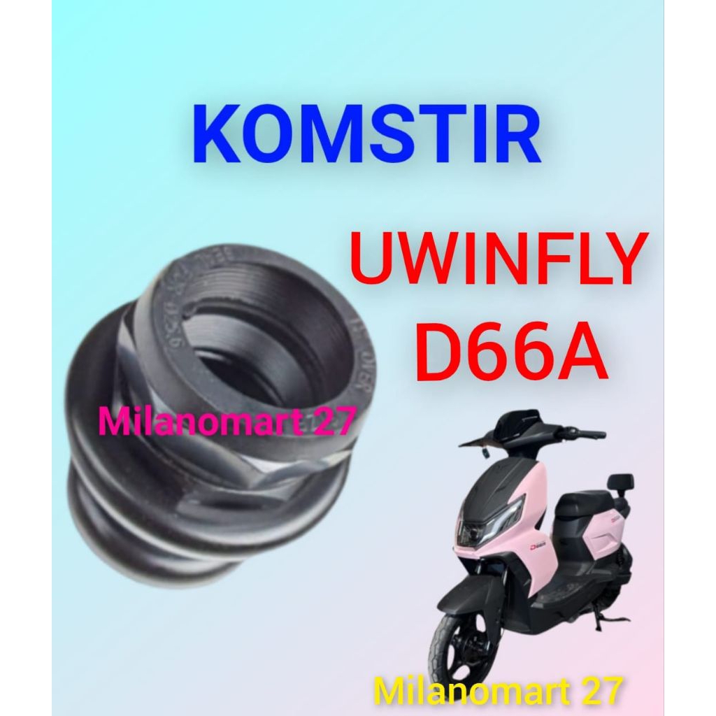 komstir sepeda listrik uwinfly D66A kones headset komfork sepeda listrik uwinfly d66a