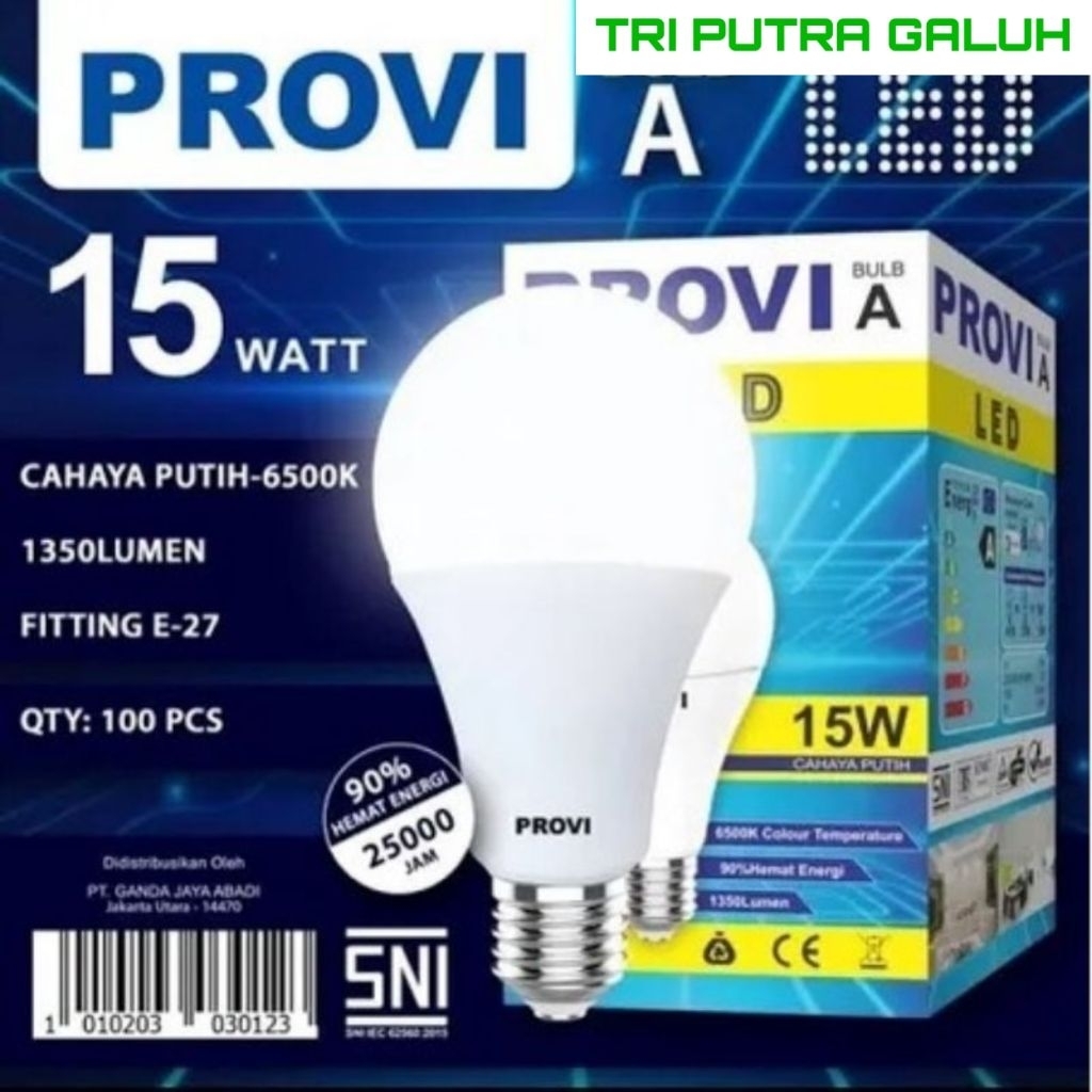 LAMPU PROVI 15Watt LED
