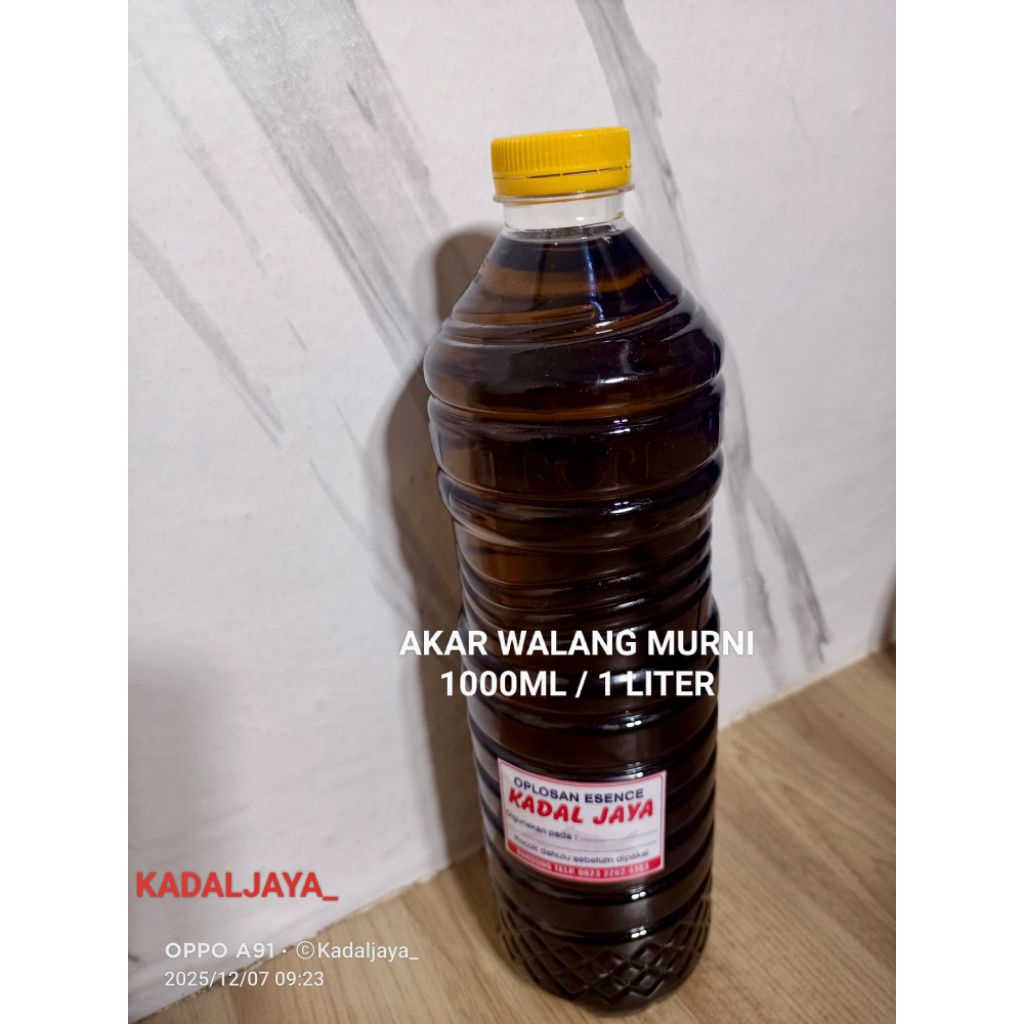 Essen Akar Walang biang Murni 1 liter kadal jaya