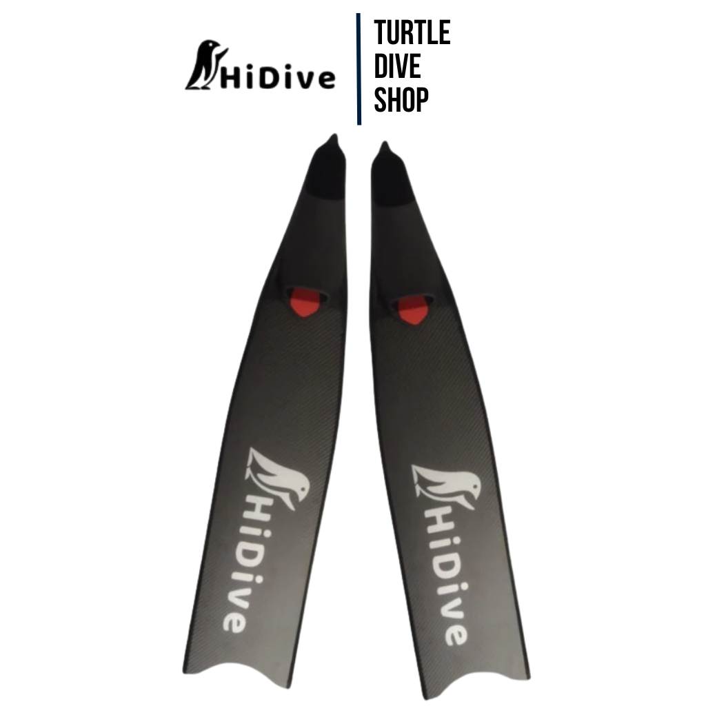 HiDive Long Fins Rubber Black Carbon Blade