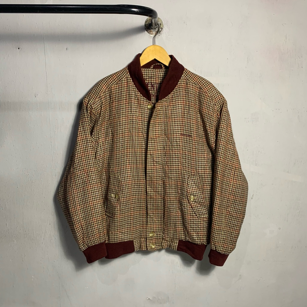 Vintage Jaket Tartan Ventura