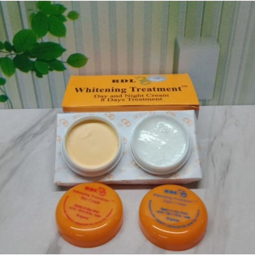 Cream Pemutih Wajah RDL Original 8 Hari - Mencerahkan, Melindungi, Memuluskan