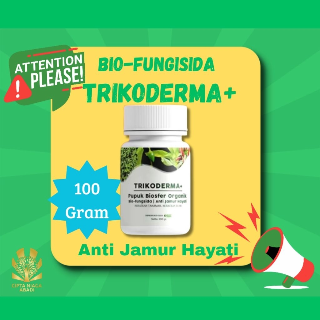 Bio-fungisida TRIKODERMA+, 100Gram