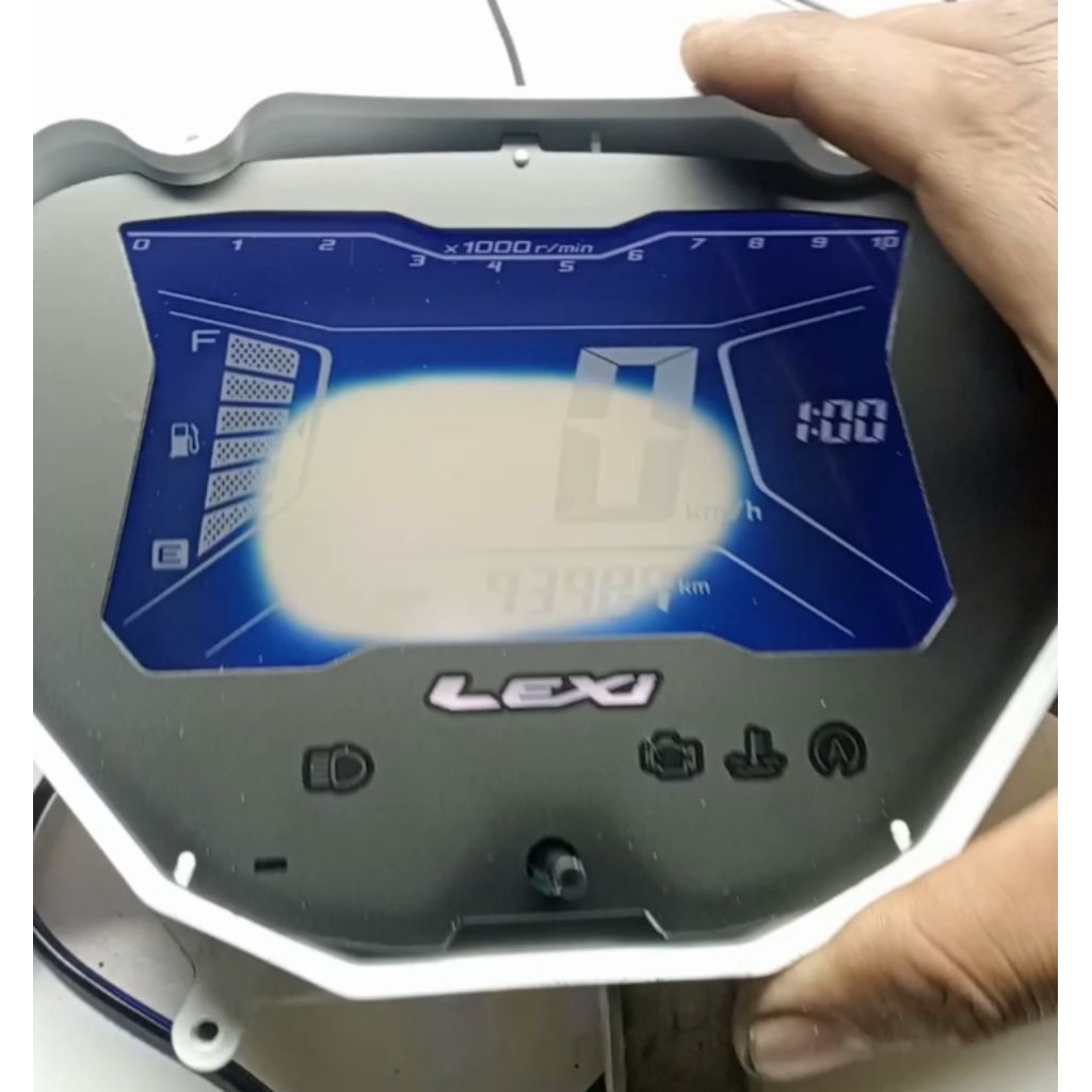 servis LCD aerox/Lexi sunburn