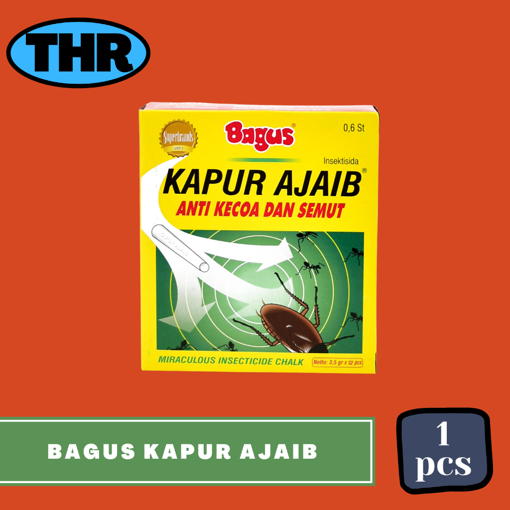 Bagus Kapur Ajaib 1 Kotak isi 12 Kapur