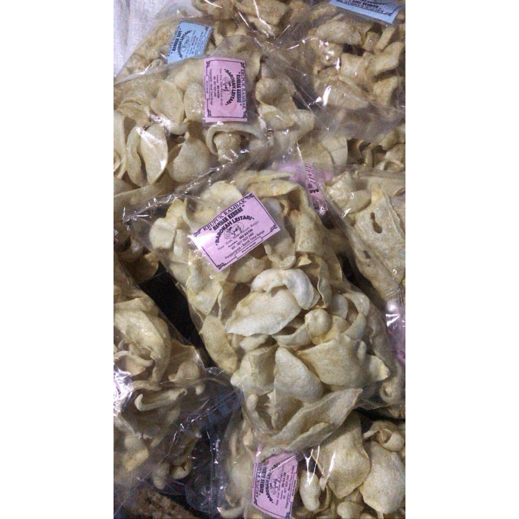 KRUPUK RAMBAK KULIT KERBAU SUPER