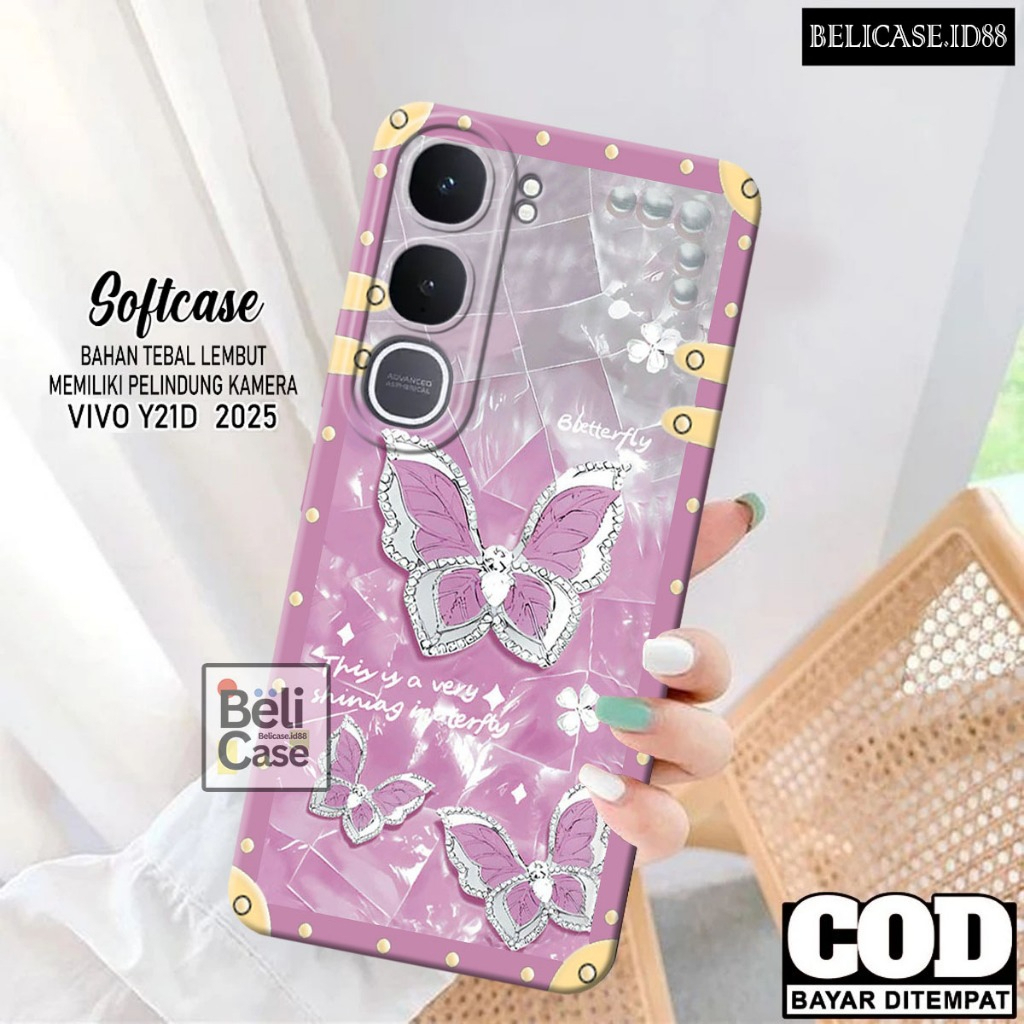 Case VIVO Y21D Terbaru 2025 Casing VIVO Y21D 2025 Silikon Pro Camera Softcase VIVO Y21D 2025 Cover P