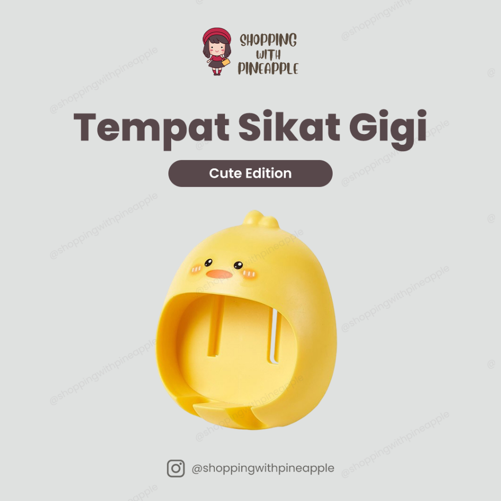 SWP - Tempat Sikat Gigi Anak Tempel Dinding / Tempat Sikat Gigi Gantung / Tempat Sikat Gigi Anak Luc