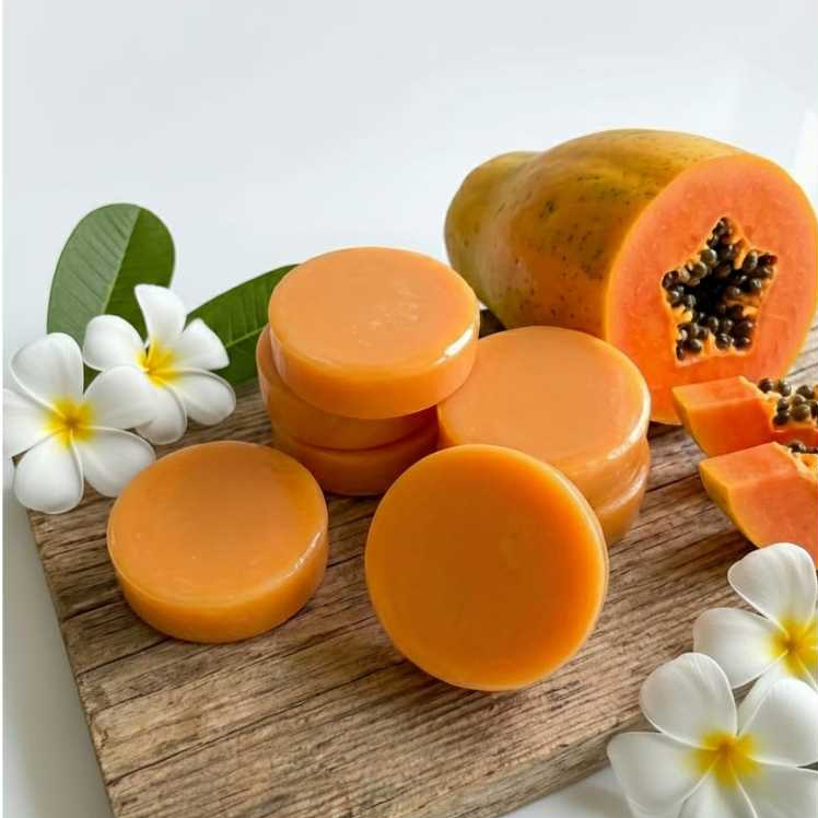 Sabun Pepaya Collagen Rijekan Kiloan varian 1kg,500gr,250gr murah berkualitas original pabrik