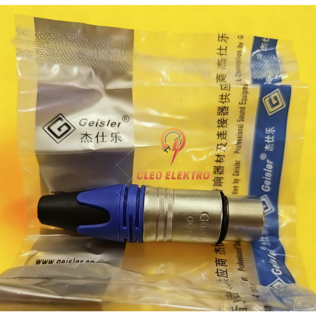 SOKET CANON / SOCKET CANON GEISLER FEMALE XLR ORIGINAL ASLI