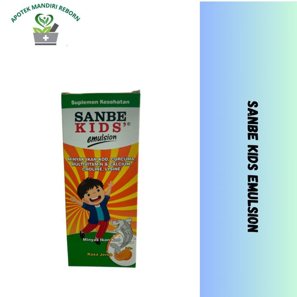 Sanbe kids Emulsion 120 ml - vitamin nafsu makan untuk anak