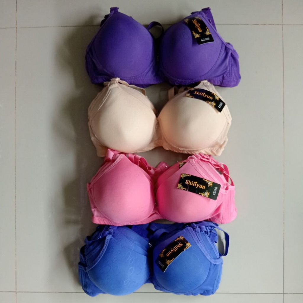 (GROSIR 6pcs)Bra SHILIYUN/Bra Busa tanpa kawat/Bra Kait 3