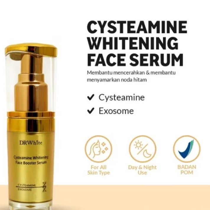 cysteamine whitening face serum