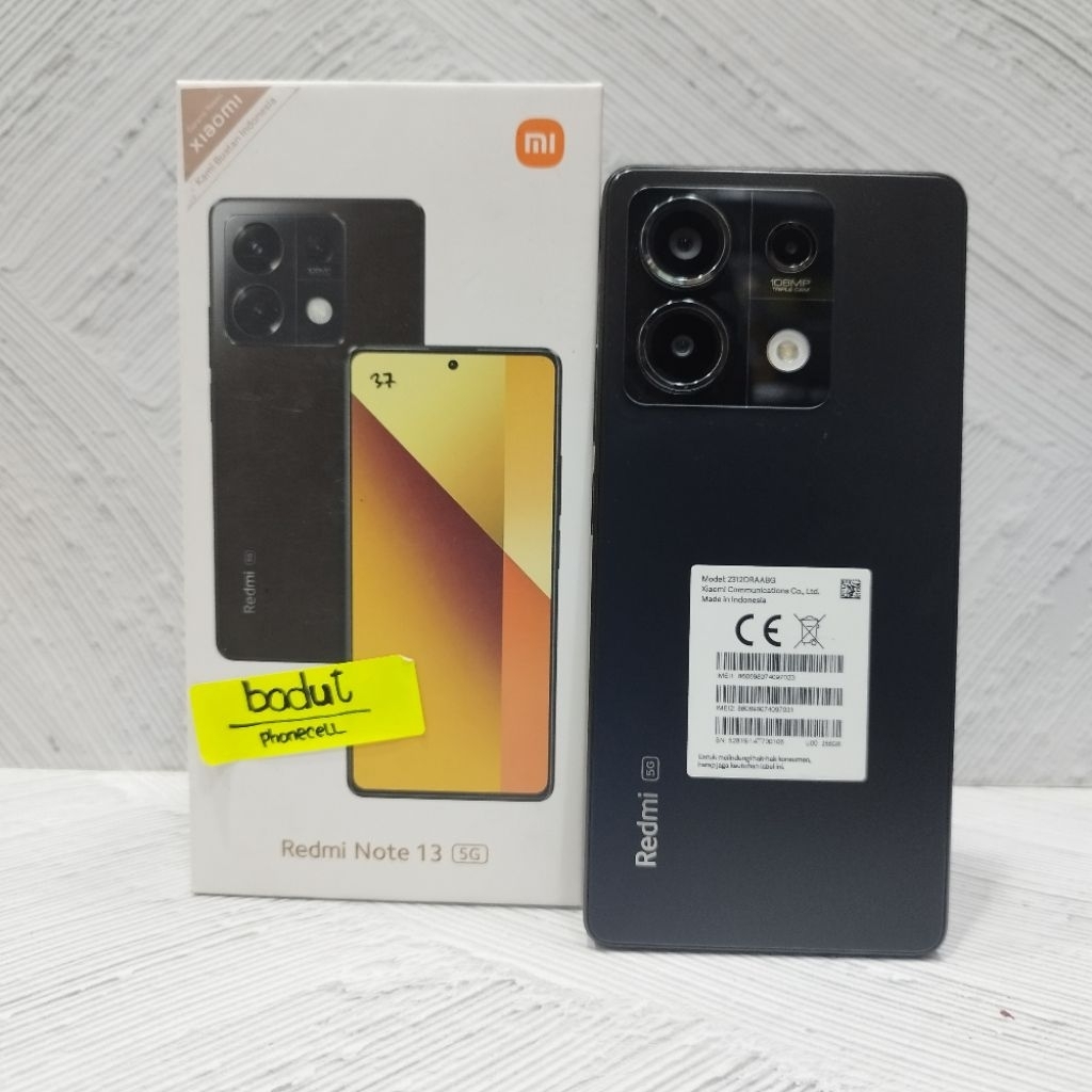 REDMI NOTE 13 5G 8/256GB HANDPHONE SECOND BEKAS FULLSET