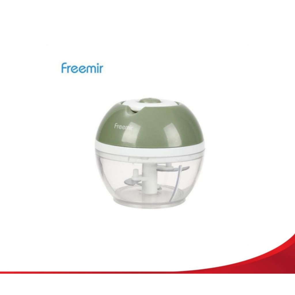 Freemir Chopper Manual Alat Penggiling Penghalus Bumbu