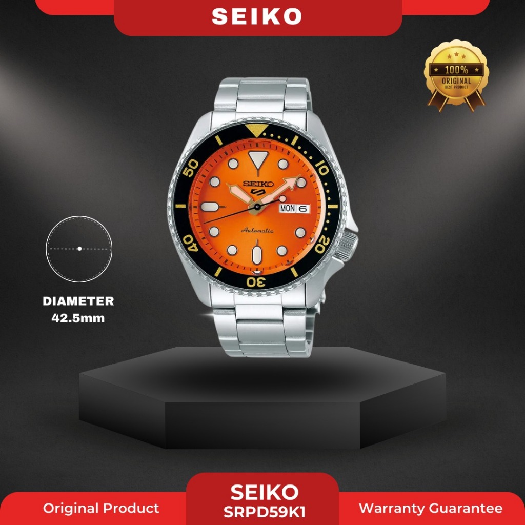 SEIKO SRPD59K1 PRIA ORIGINAL JAM TANGAN COWOK ARLOJI COWOK FASHION