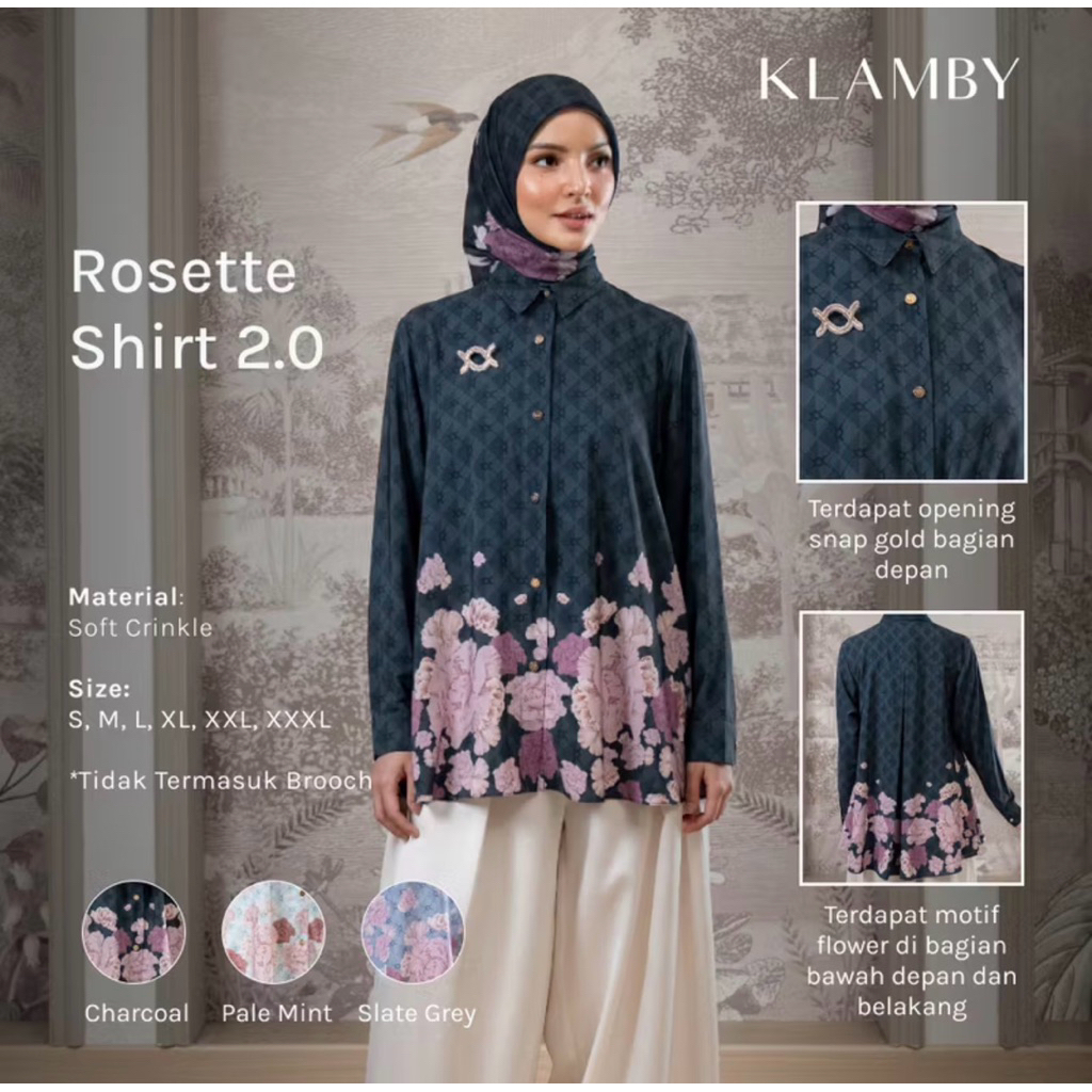 Wearing Klamby | Rosette Shirt 2.0