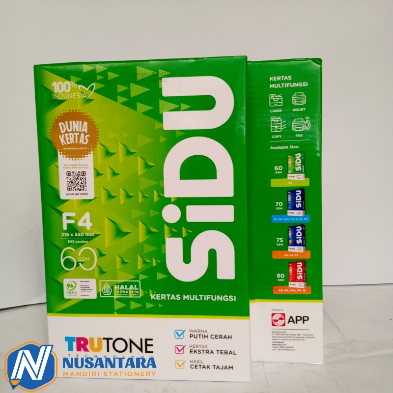 SIDU Kertas F4 60gr