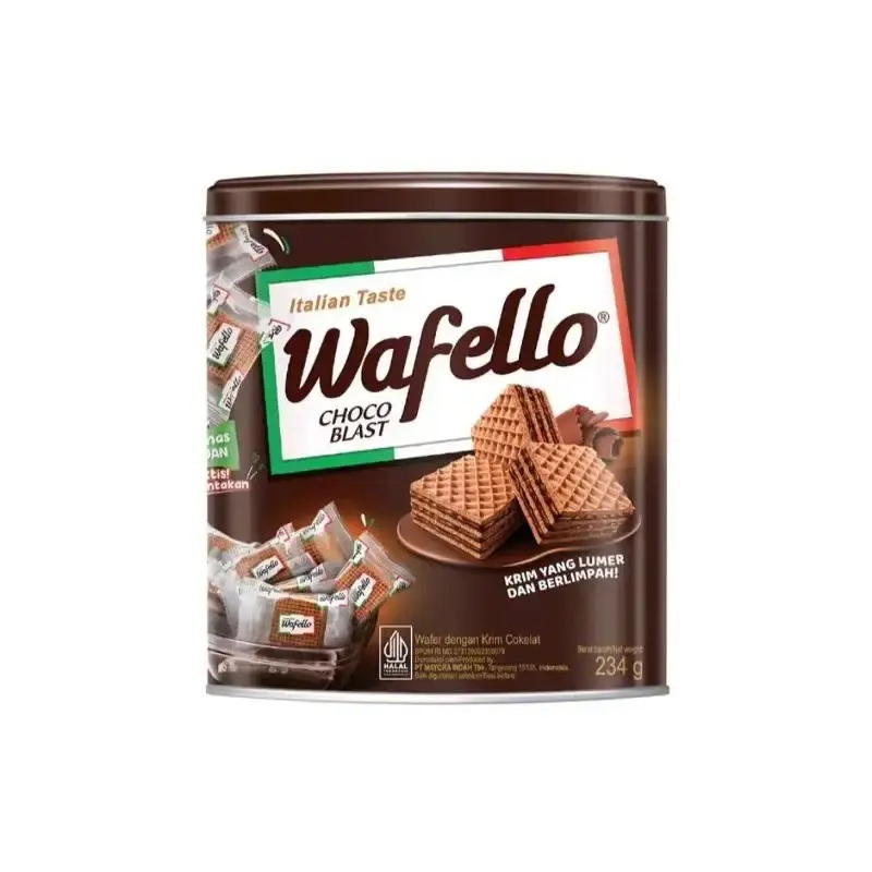 Wafello  choco blast Kaleng 234g
