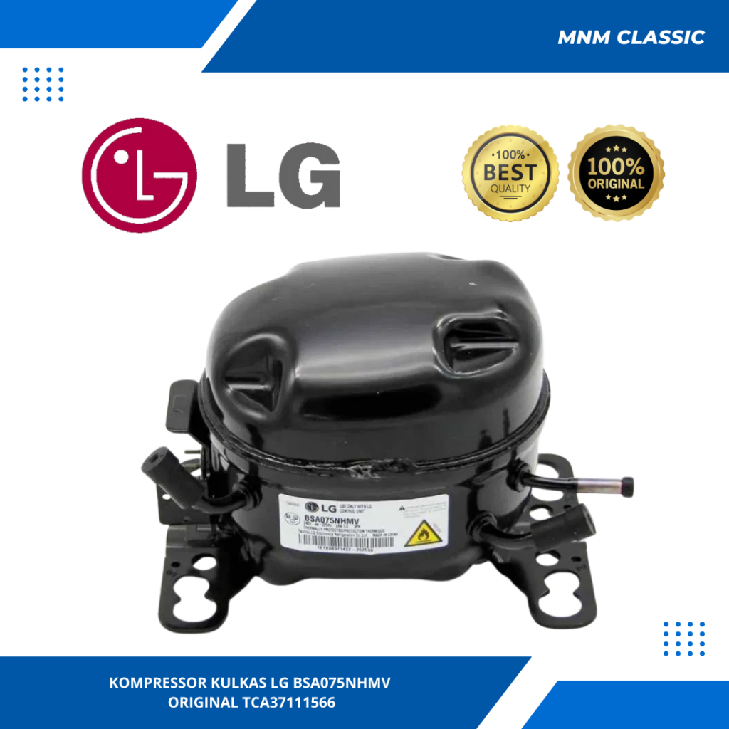 KOMPRESSOR KULKAS LG BSA075NHMV ORIGINAL TCA37111566