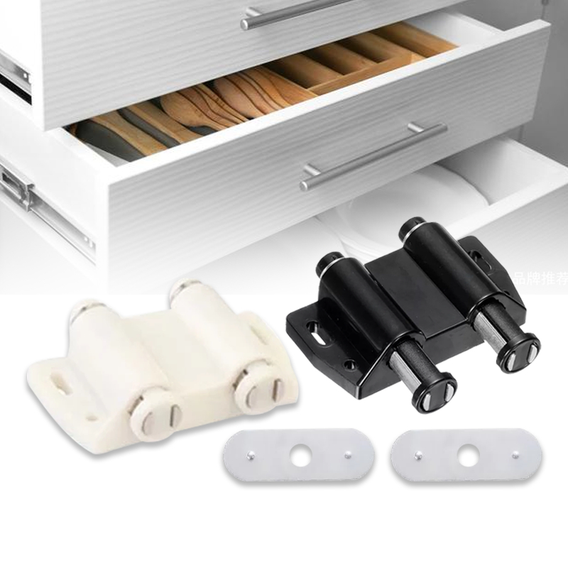 2 Set Magnet Pintu Lemari Dobel Catches Pintu Laci Lemari Kaca Buffet Tv Magnet Lemari Pintu Kayu