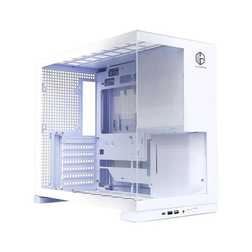 CASING CUBE GAMING LYNDOR WHITE ATX PC Case