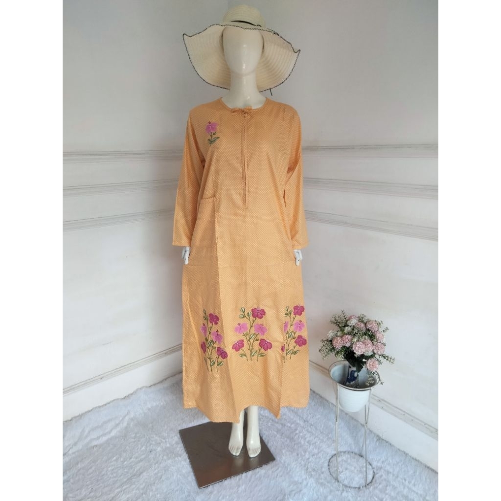 DASTER LILY Daster Bordir Malang daster panjang