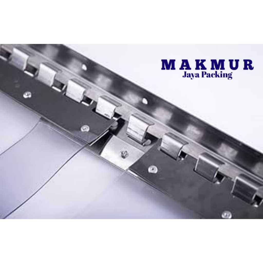 Hanger Bracket STAINLESS 1 Meter/ Gantungan PVC Curtain / Hanger  Tirai Curtain