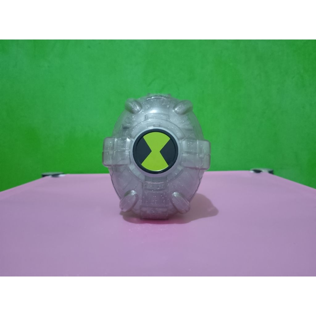 BEN 10 OMNITRIX MINI ALIEN CREATION TRANSPORTER CHAMBER SILVER CN Bandai 2008 Murah Retro Vintage Ra