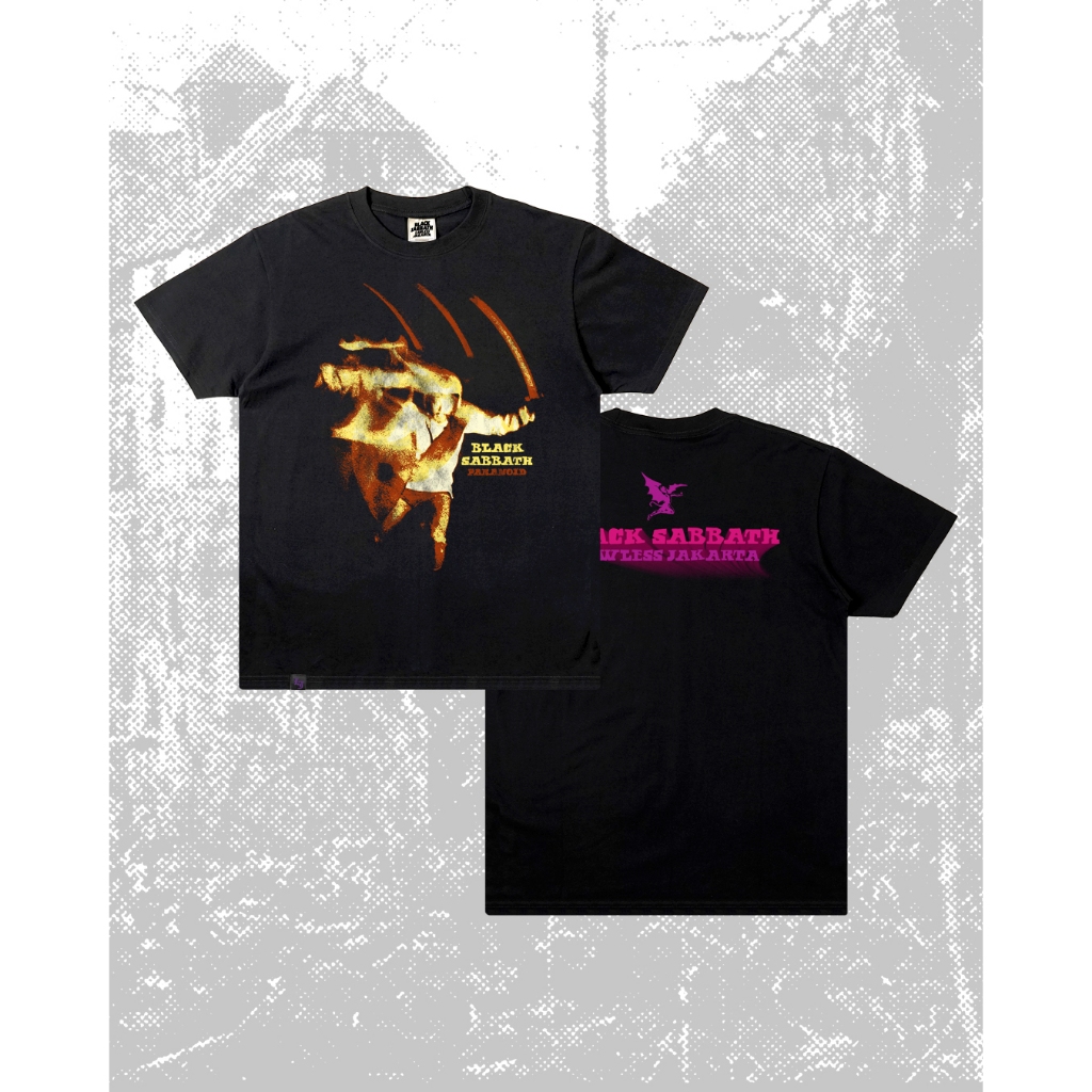 Tshirt BLACK SABBATH X LAWLESS JAKARTA - PARANOID | Lawless Jakarta Official