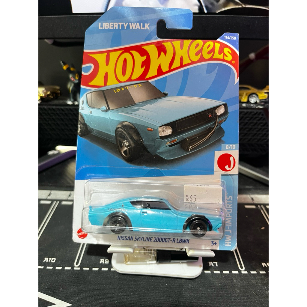 Hot Wheels LBWK Nissan Skyline 2000GT-R Biru Blue
