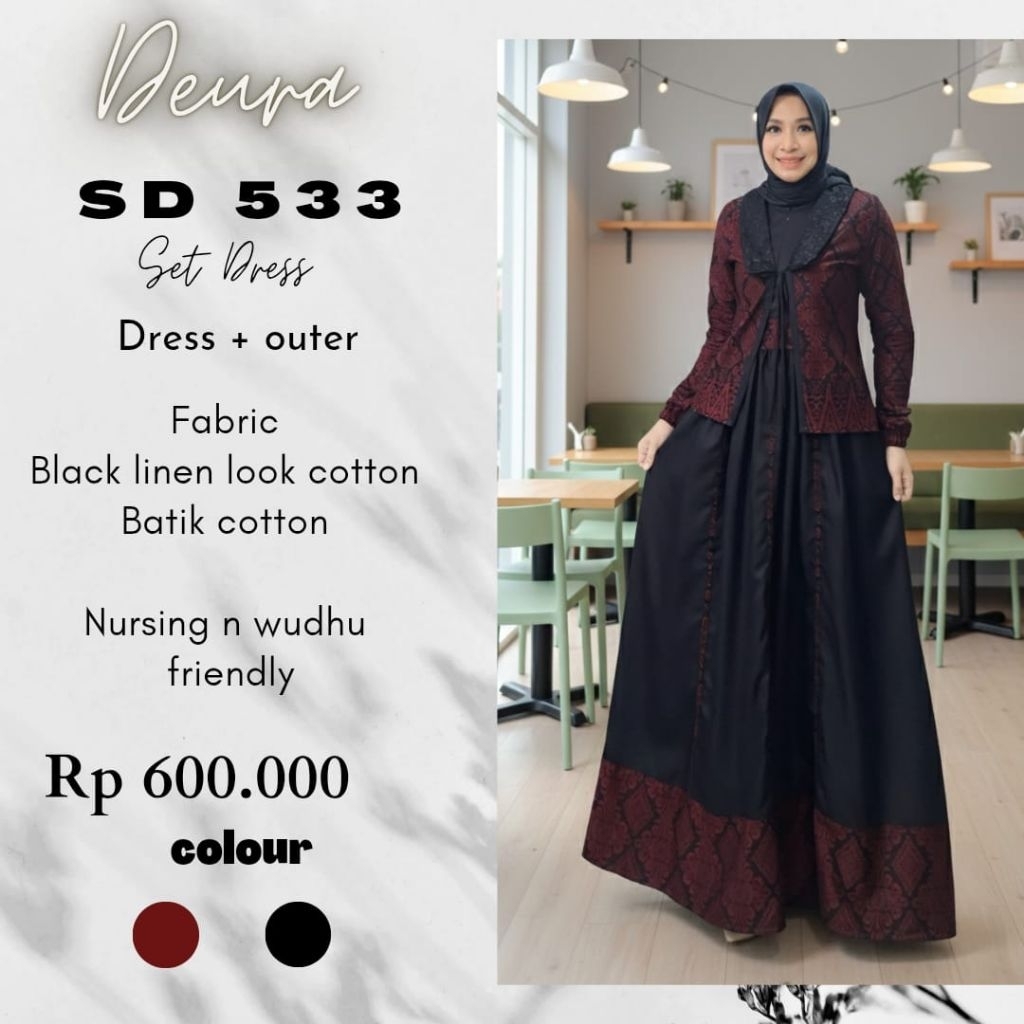 Deura Set Dress SD-533