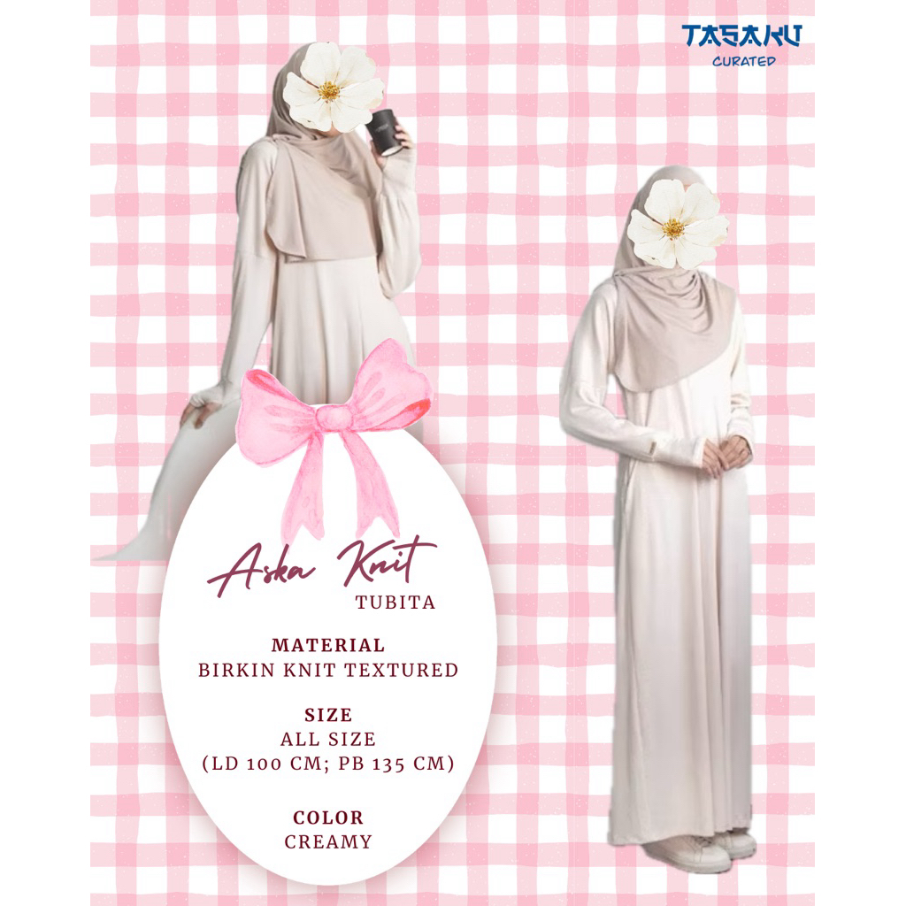 NWT Aska Knit Tubita - Creamy