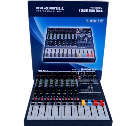 Mixer Audio 8 Channel Hardwell MX 800 Pro/Mixer Hardwell MX800 Pro 8Ch/Mixer Hardwell MX-800 Pro