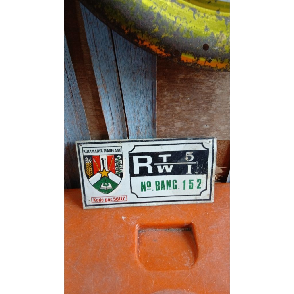 Papan iklan iklan 45rb jadul antik kuno vintage display