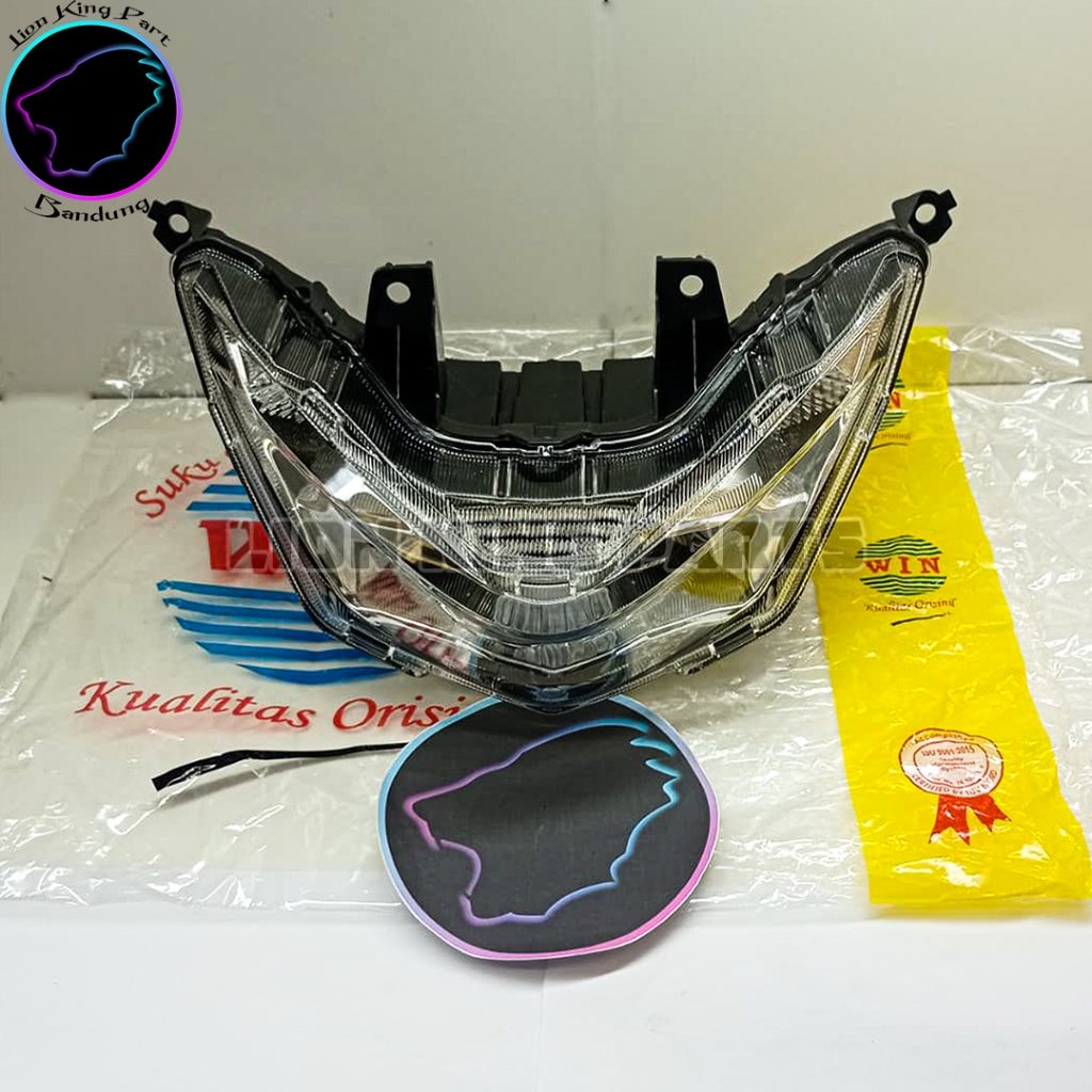 WIN - REFLEKTOR LAMPU DEPAN HONDA BEAT LED BEAT DELUXE BEAT STREET LED 2021