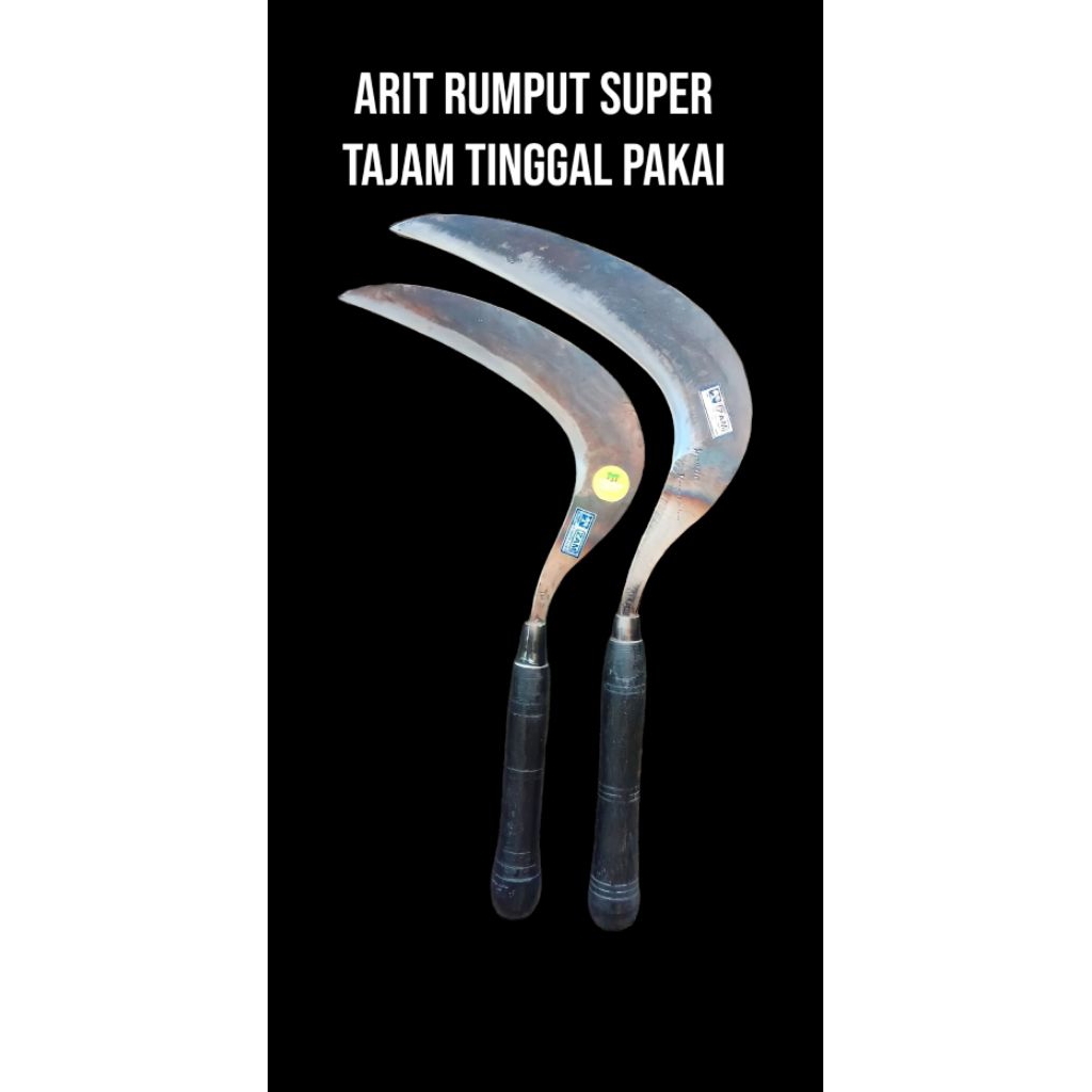 arit rumput kualitas super tajam bahan baja per original