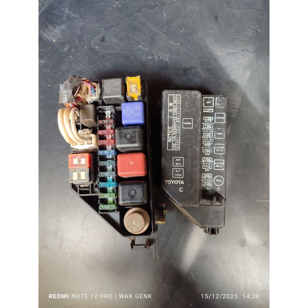 FuseBox Box sekring starlet kapsul ex japan