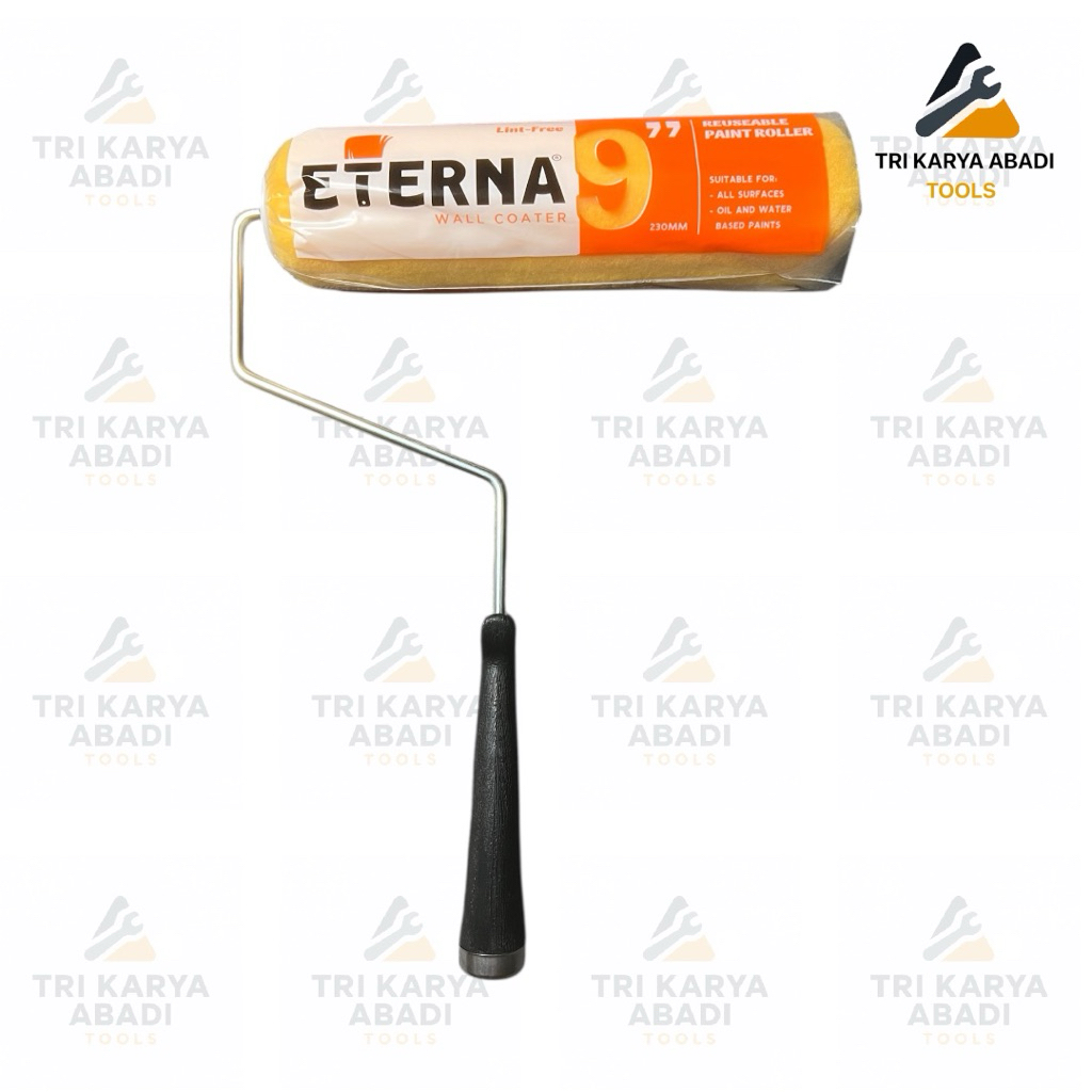 Kuas Cat Rollan 9 inch Cat Tembok Serbaguna ,Eterna,Igm,Nippon Paint,Homecare