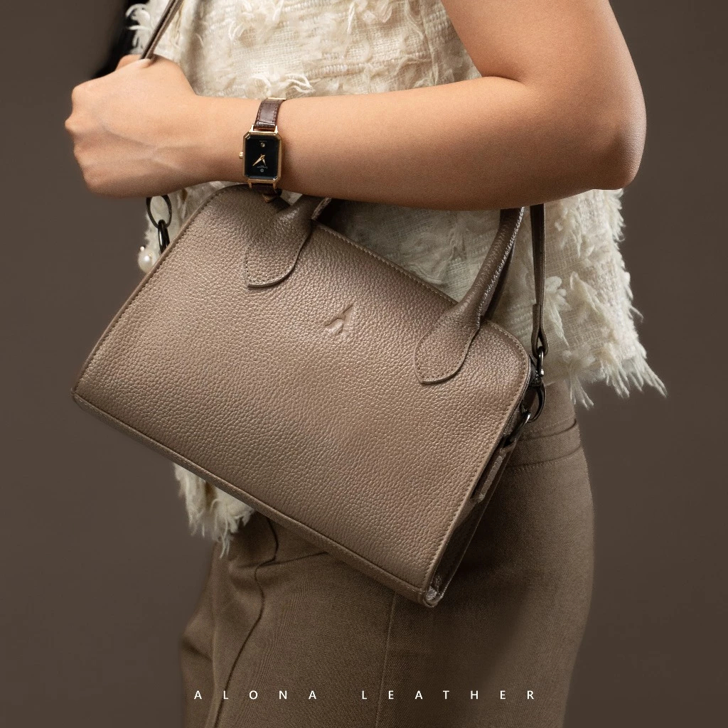 Tas Selempang Jinjing Slempang Wanita Kulit Asli Alona Malika Slingbag Fashion Wanita Kekinian Keren