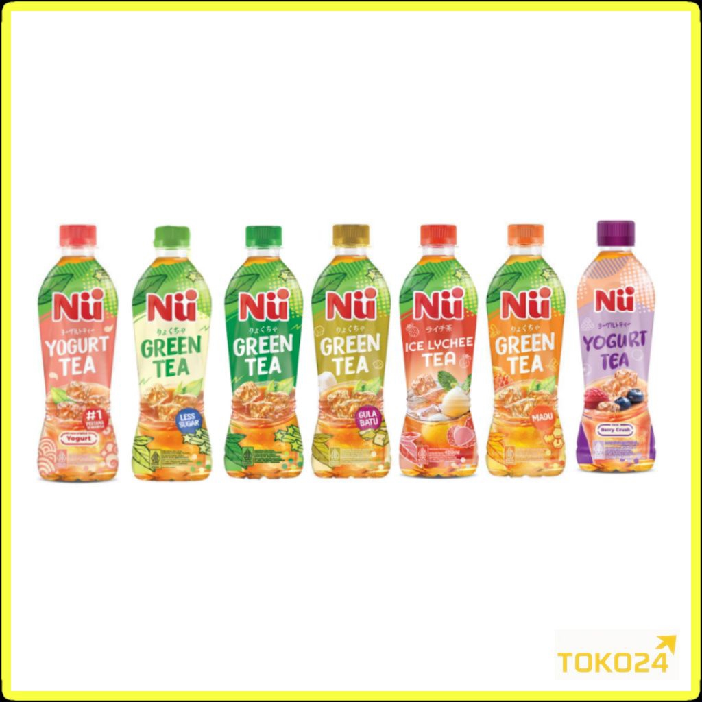 NU Green Tea & Yogurt Tea 450 ml