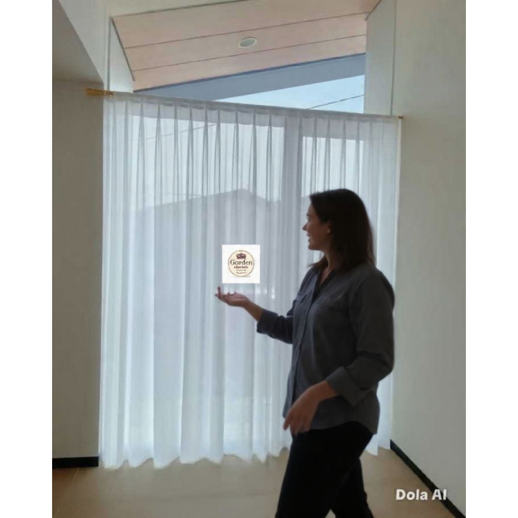 gorden jendela poil gorden kamar gorden vitrase daleman gorden minimalis